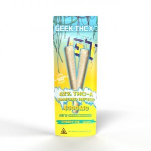 Geek THCX THC-A Diamond Infused Prerolls 4G 2CT - Image 3