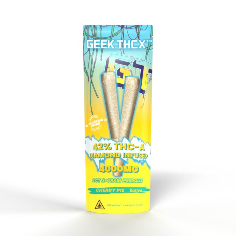 Geek THCX THC-A Diamond Infused Prerolls 4G 2CT - Image 2