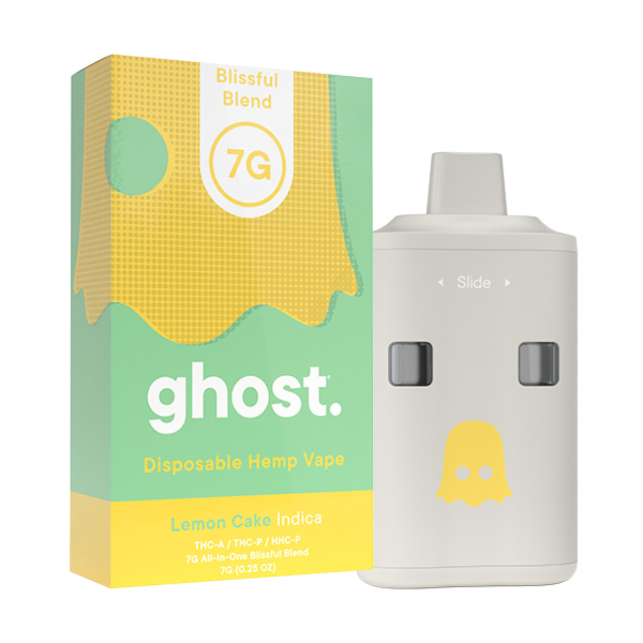 Ghost Blissful Blend All-In-One Slide Piece Disposable - 7G - Image 2