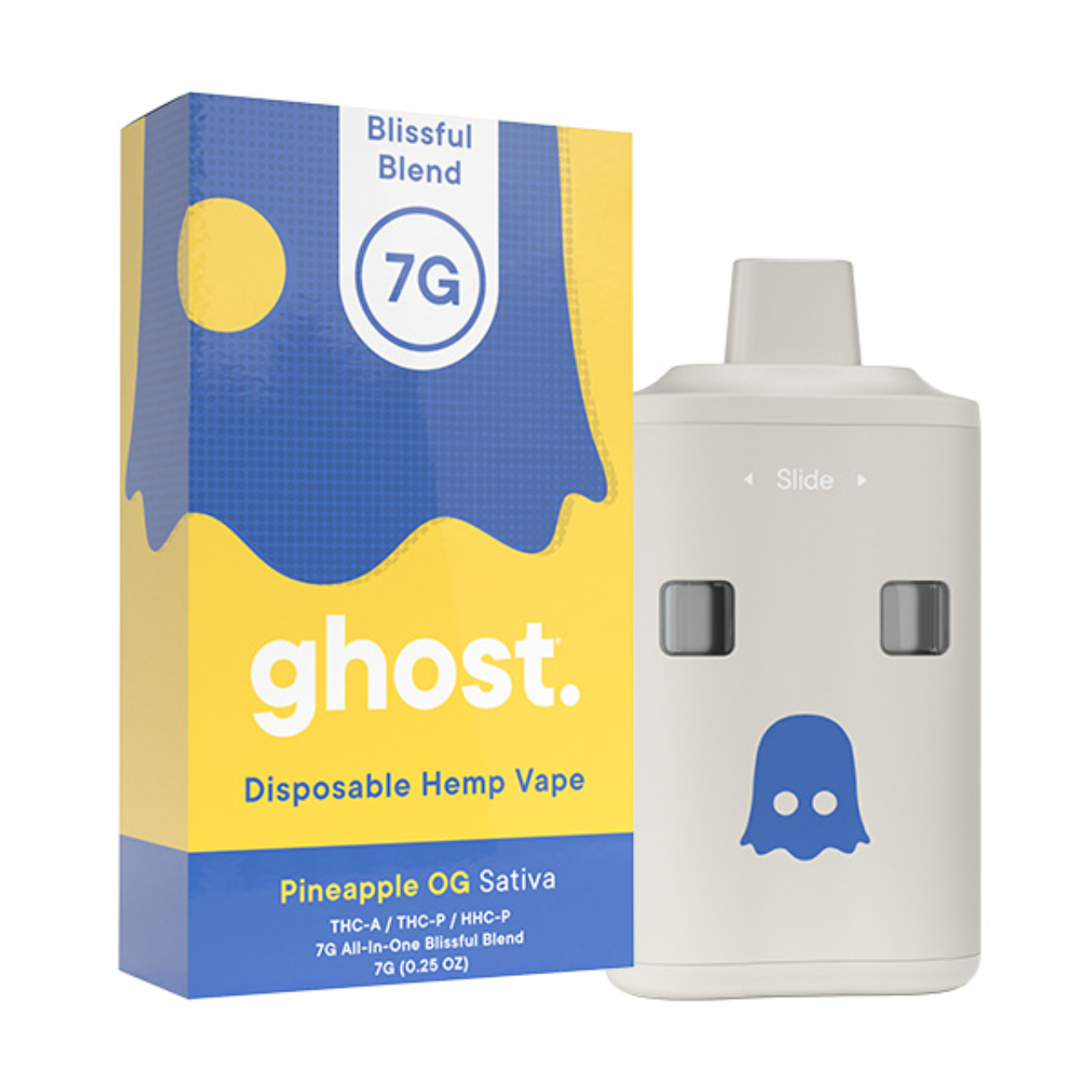 Ghost Blissful Blend All-In-One Slide Piece Disposable - 7G - Image 4