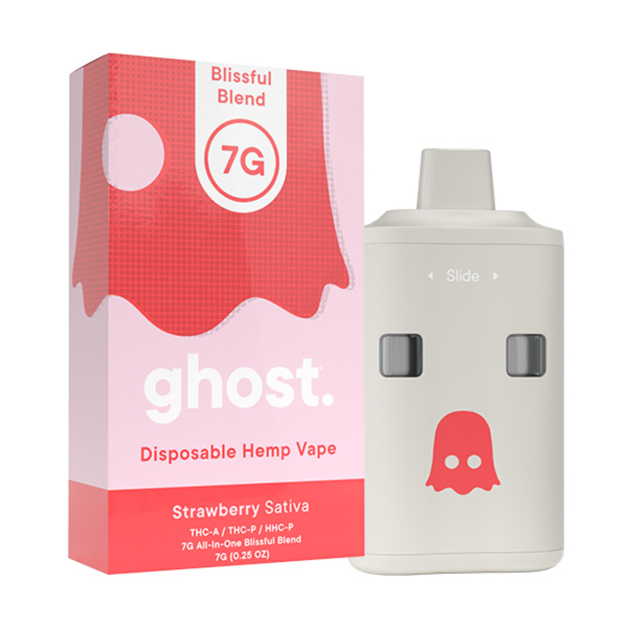 Ghost Blissful Blend All-In-One Slide Piece Disposable - 7G - Image 5