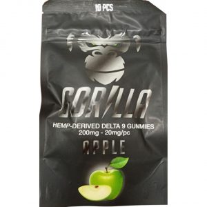 Alternative view of Gorilla Delta 9 THC Gummies 200MG-10PC