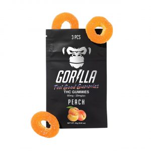 Alternative view of Gorilla Delta 9 THC Gummies 60MG-3PC