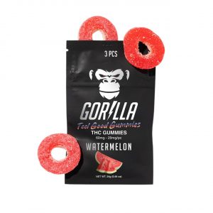 Gorilla Delta 9 THC Gummies 60MG-3PC - Image 4