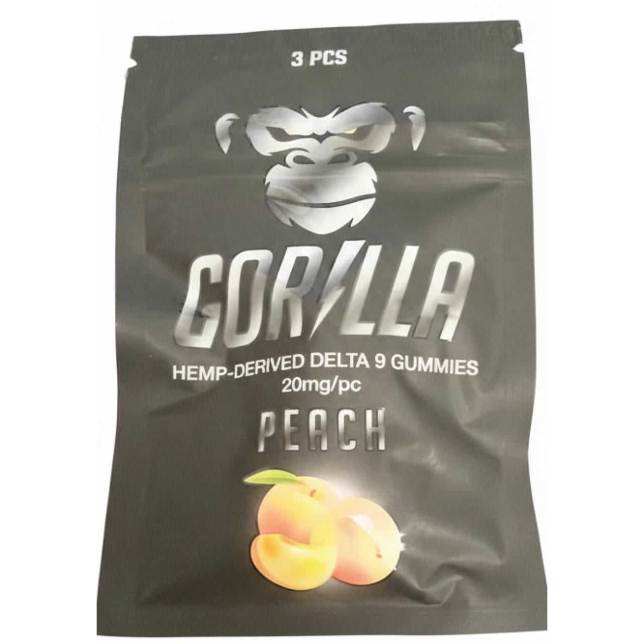Gorilla Delta 9 THC Gummies 60MG-3PC - Image 4