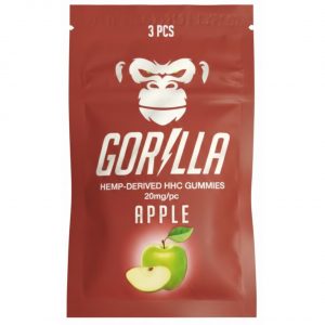Gorilla HHC Gummies 60MG – 3PC