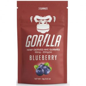 Gorilla HHC Gummies 60MG – 3PC - Image 3