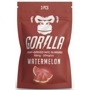 Alternative view of Gorilla HHC Gummies 60MG – 3PC