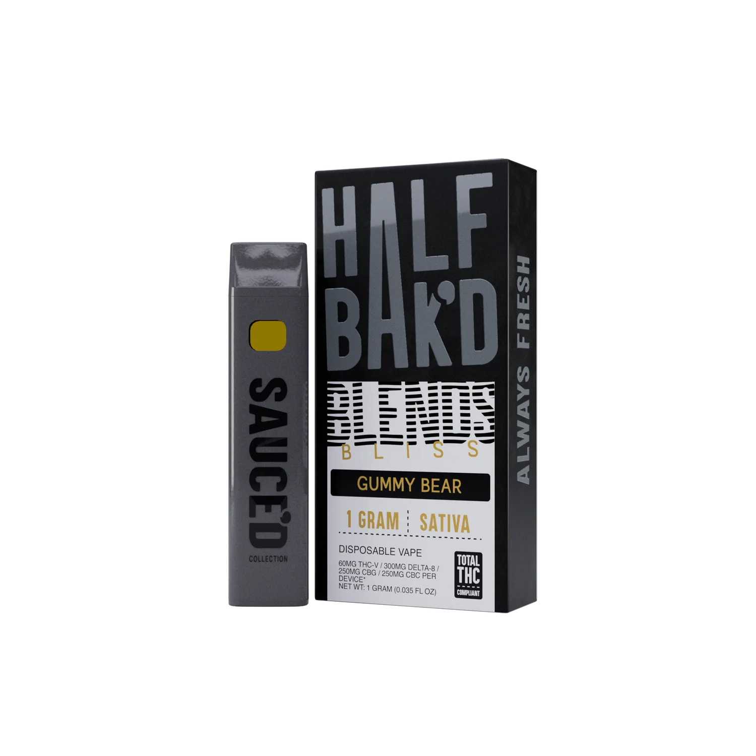 Half Bak’d Bliss Blends Disposable 1G