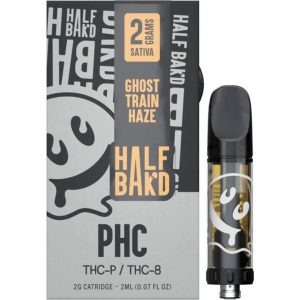 Alternative view of Half Bak’d PHC Blend Cartridge – 2G