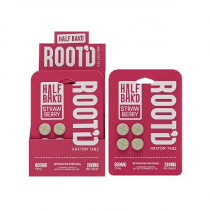Half Bak’d ROOT’D Kratom Tablets 4CT - Image 4
