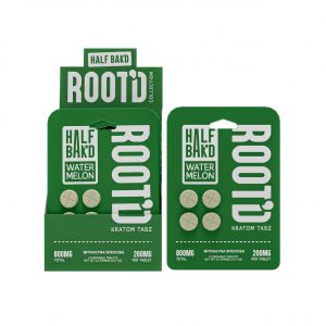 Half Bak’d ROOT’D Kratom Tablets 4CT