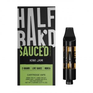 Half Bak'd Sauce'D Exotix THC-P Cartridge - 2G - Image 8