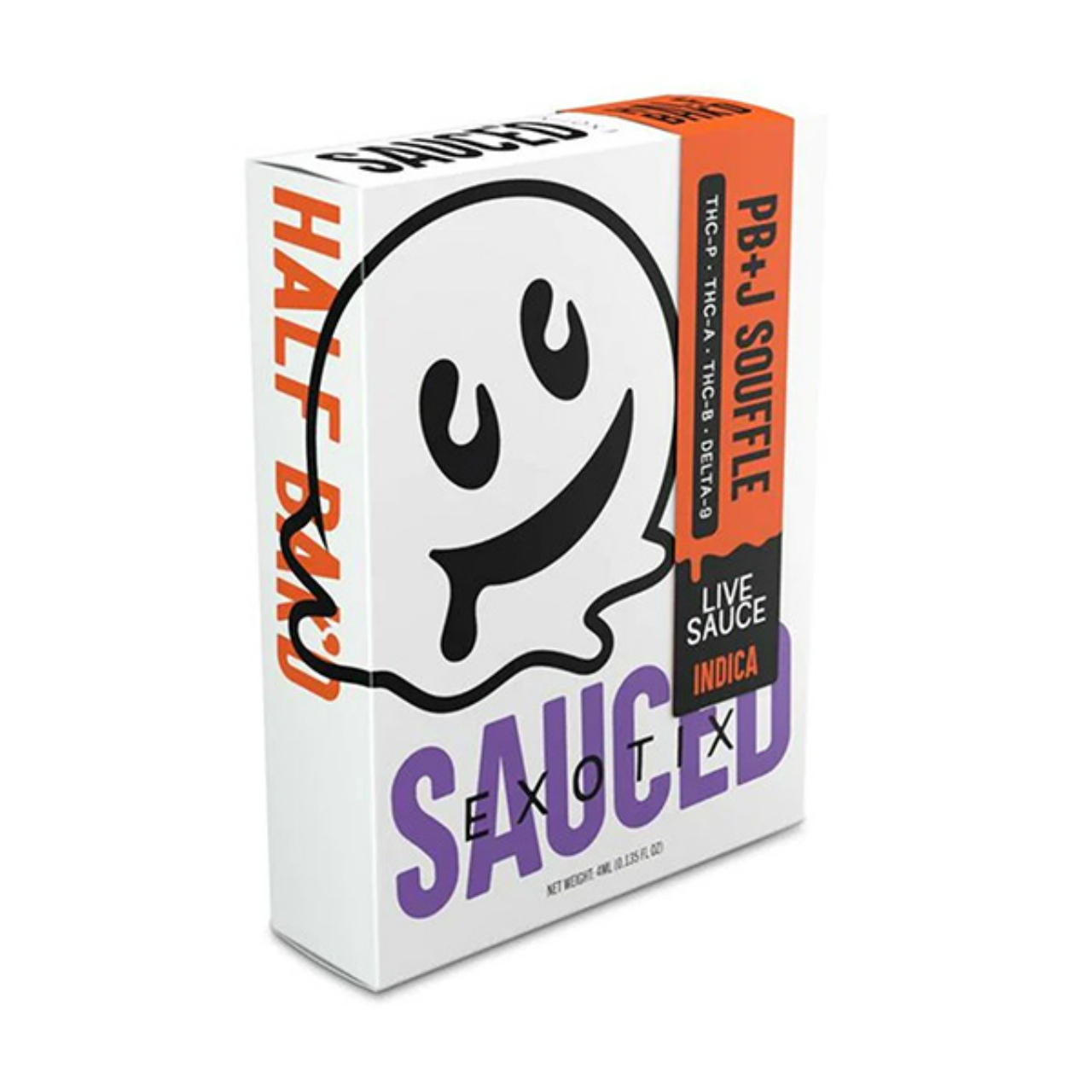 Half Bak’d Sauce’D Exotix THC-P Disposable 4G - Image 3