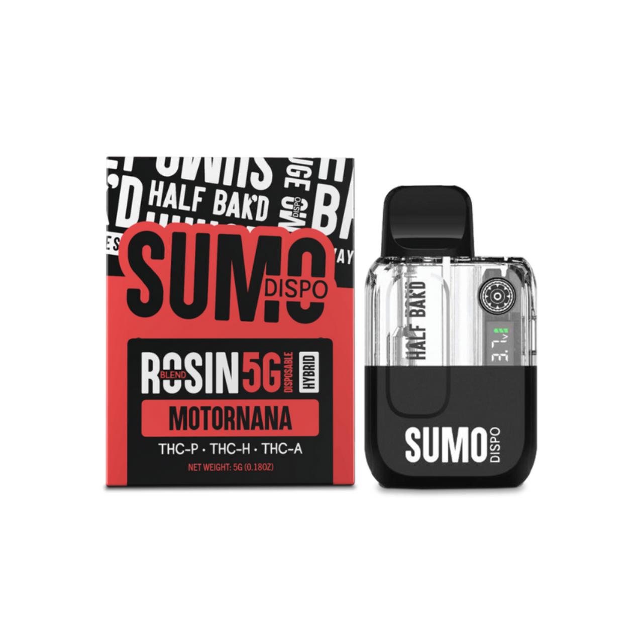 Half Bak’d Sumo Rosin Blend THC-P THC-H THC-A Disposable – 5G - Image 9