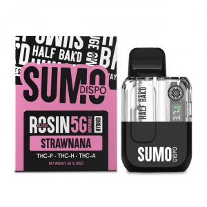 Half Bak’d Sumo Rosin Blend THC-P THC-H THC-A Disposable – 5G - Image 6