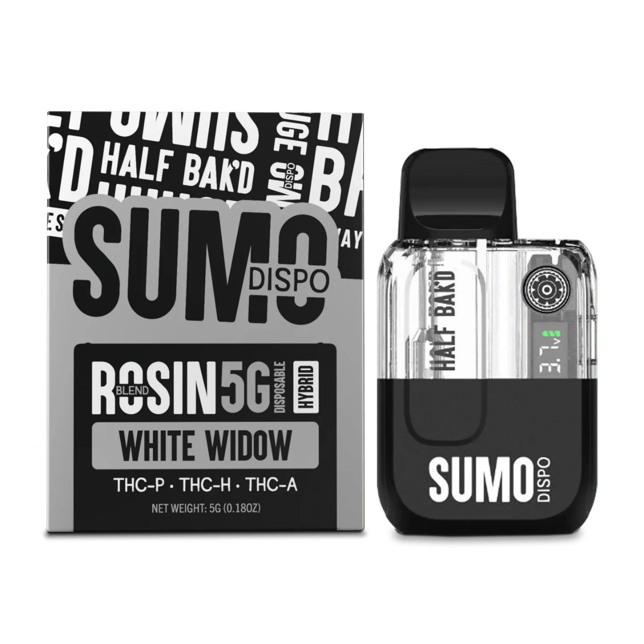 Half Bak’d Sumo Rosin Blend THC-P THC-H THC-A Disposable – 5G - Image 5
