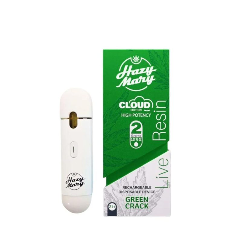 Hazy Mary Cloud Edition Live Resin Disposable 2G - Image 3