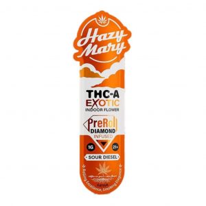 Hazy Mary Exotic Diamond Infused PreRoll 1G-1CT - Image 5