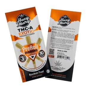 Hazy Mary Exotic Diamond Infused PreRoll 3G -3CT - Image 3
