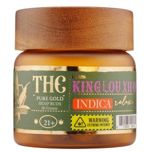 Alternative view of Hemp Wellness Pure Gold THC Hemp Buds 8G