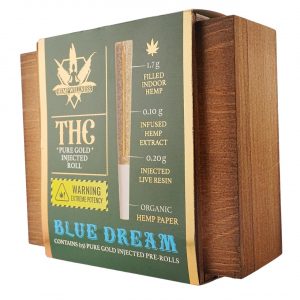 Hemp Wellness Pure Gold THC Injected Prerolls 2G -15CT - Image 6