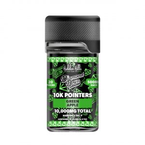 Hidden Hills Club x Diamond Boyz 10K Pointers D9/THCP Gummies 10000MG