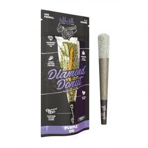 Alternative view of Hidden Hills Club x Diamond Boyz Diamond Donut 2.2G Pre Roll – 1CT