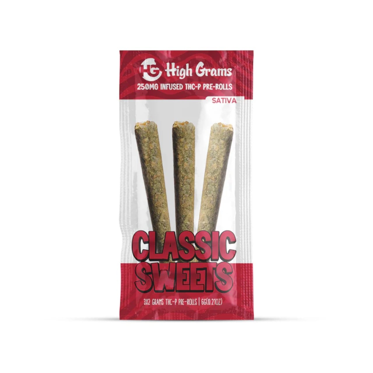 High Grams THCP Infused Prerolls 3CT – 6G - Image 2
