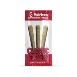 Alternative view of High Grams THCP Infused Prerolls 3CT 6G