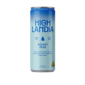 Alternative view of HighLandia THC Seltzer 50MG