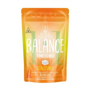 Alternative view of Higher Education Balance Ratios THC/CBD Gummies 100MG -10CT