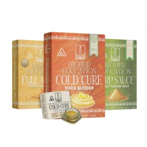 Higher Education Cold Cure THCA Budder 2G Dabs – 1PK