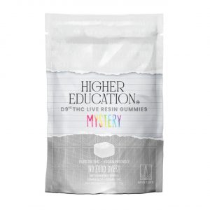 Higher Education D9 Live Resin Gummies 100MG-10CT - Image 6