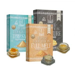 Higher Education Full Melt THCA Crumble 2G Dabs – 1PK