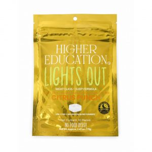Alternative view of Higher Education Lights Out CBD/CBN/Melatonin/Mushroom Blend Gummies