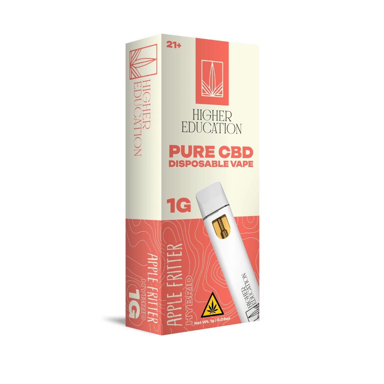 Higher Education Pure CBD Disposable 1G