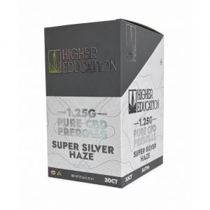 Higher Education Pure CBD Prerolls 1.25G 1PK-30CT