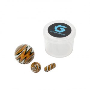 Hillside Glass House Pillar 3PC