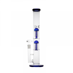 Hillside Water Pipe Double Perc Straight