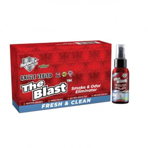 Alternative view of Infinity Shields The Blast Smoke & Odor Eliminator Spray – 6ct