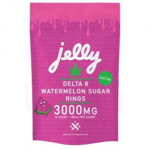 Jelly D8 Gummies 3000MG – 10CT