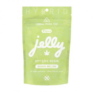Alternative view of Jelly D9xp THC Live Resin Vegan Gummies 1000MG