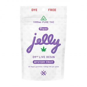 Alternative view of Jelly D9xp THC Live Resin Vegan Gummies 1000MG