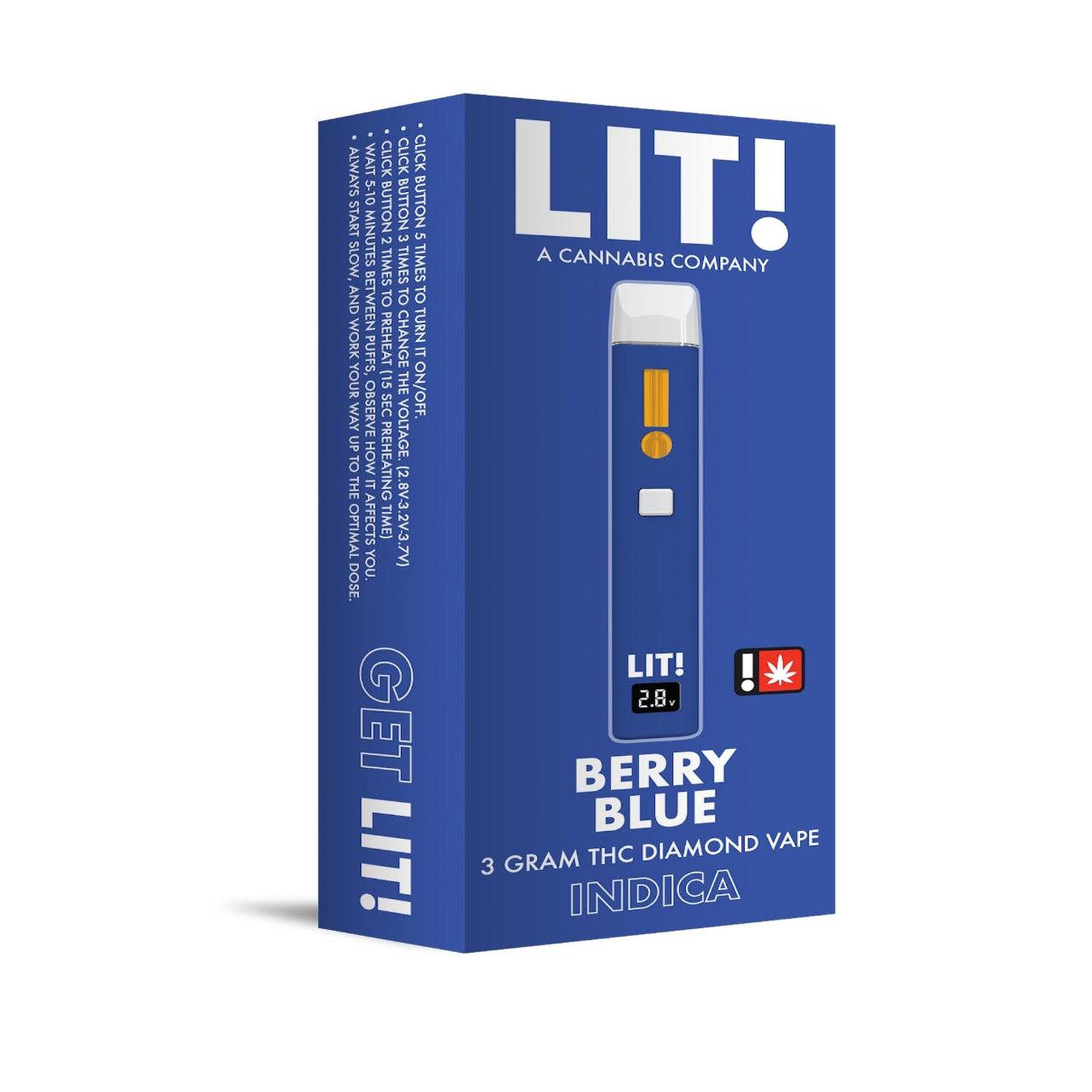 LIT THC Diamond Disposable 3G - Image 3