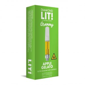 LIT THC Diamond Grammy Vape Cartridge 1G - Image 5
