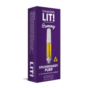 LIT THC Diamond Grammy Vape Cartridge 1G - Image 6