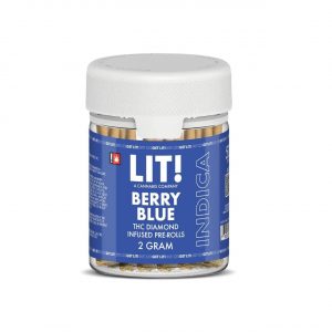 LIT THC Diamond Infused Prerolls Joint Jar 50CT