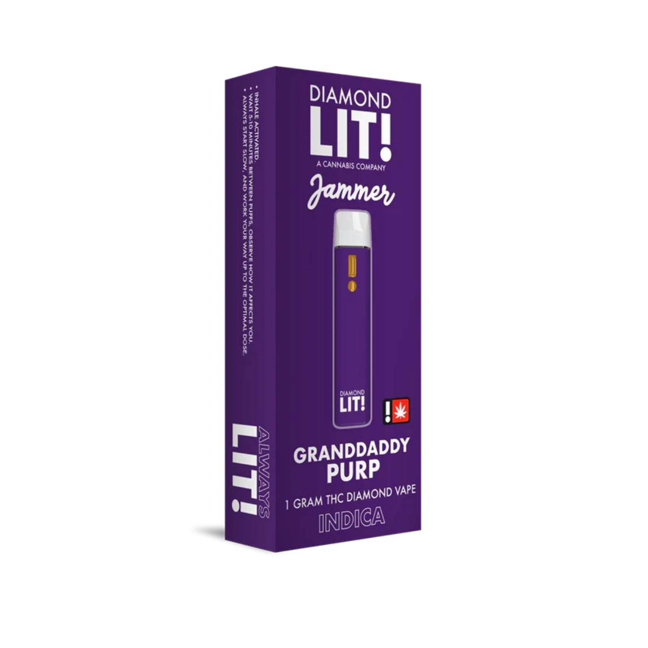 LIT THC Diamond Jammer Disposable 1G - Image 4
