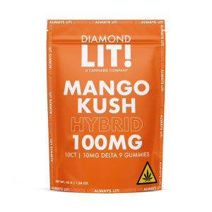 LIT THC Gummies 100MG 1PK-10CT
